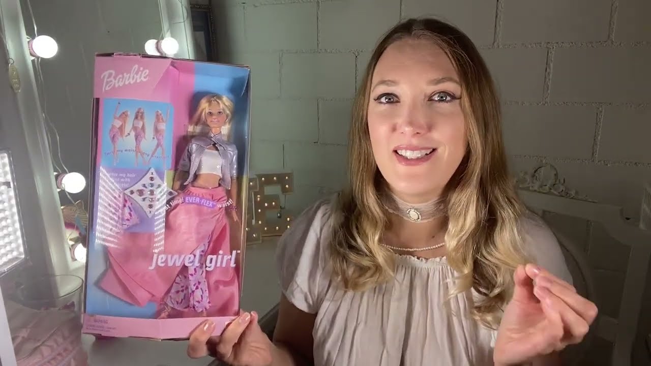 Обзор на Барби 2000 Jewel Girl 💎 с мягким животиком ☺️