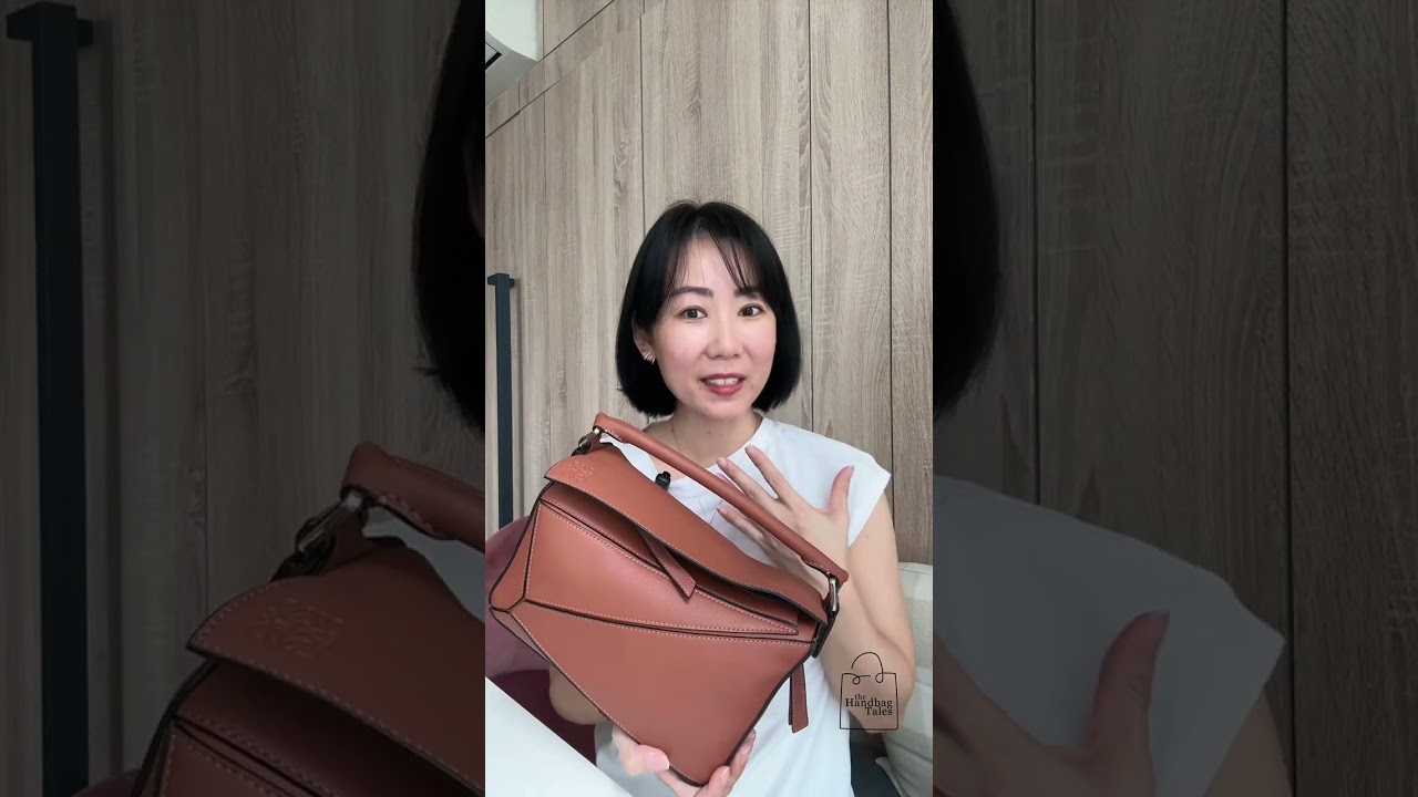 Классика или модная тенденция? Сумка-головоломка Loewe #designerbags #loewepuzzlebag
