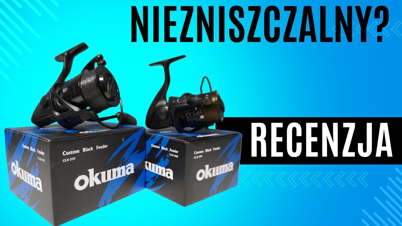 Tani i dobry kołowrotek feederowy czyli OKUMA CUSTOM BLACK FEEDER / Jaki kołowrotek do feedera?