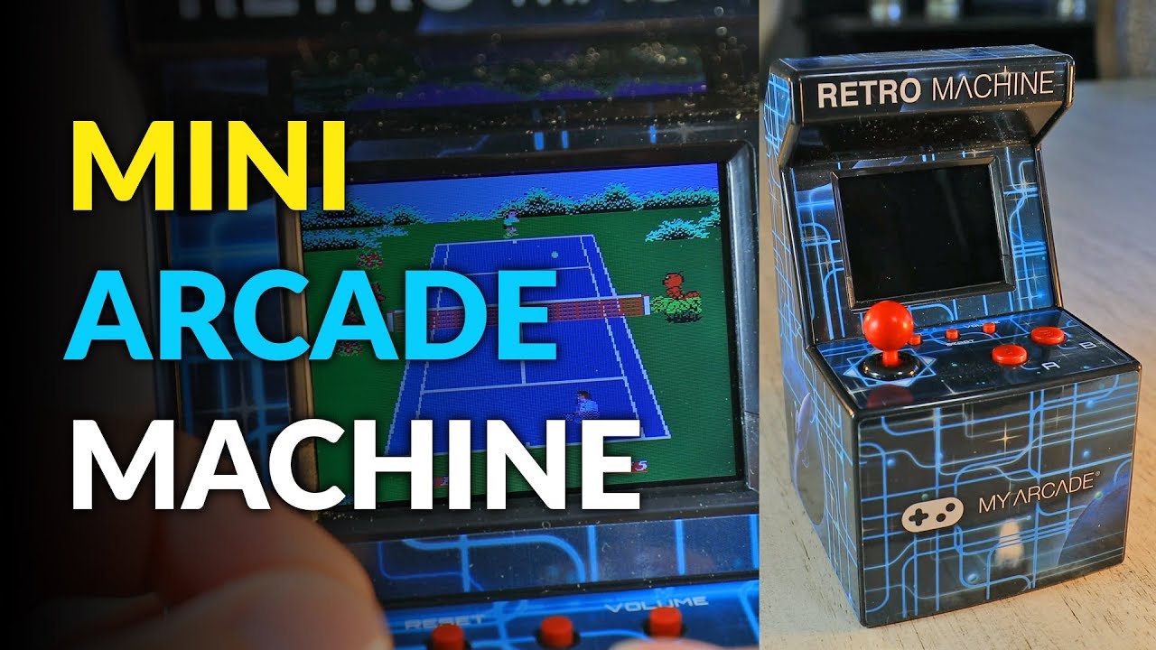Mini Arcade Comes With 200 Pre-installed Retro Games
