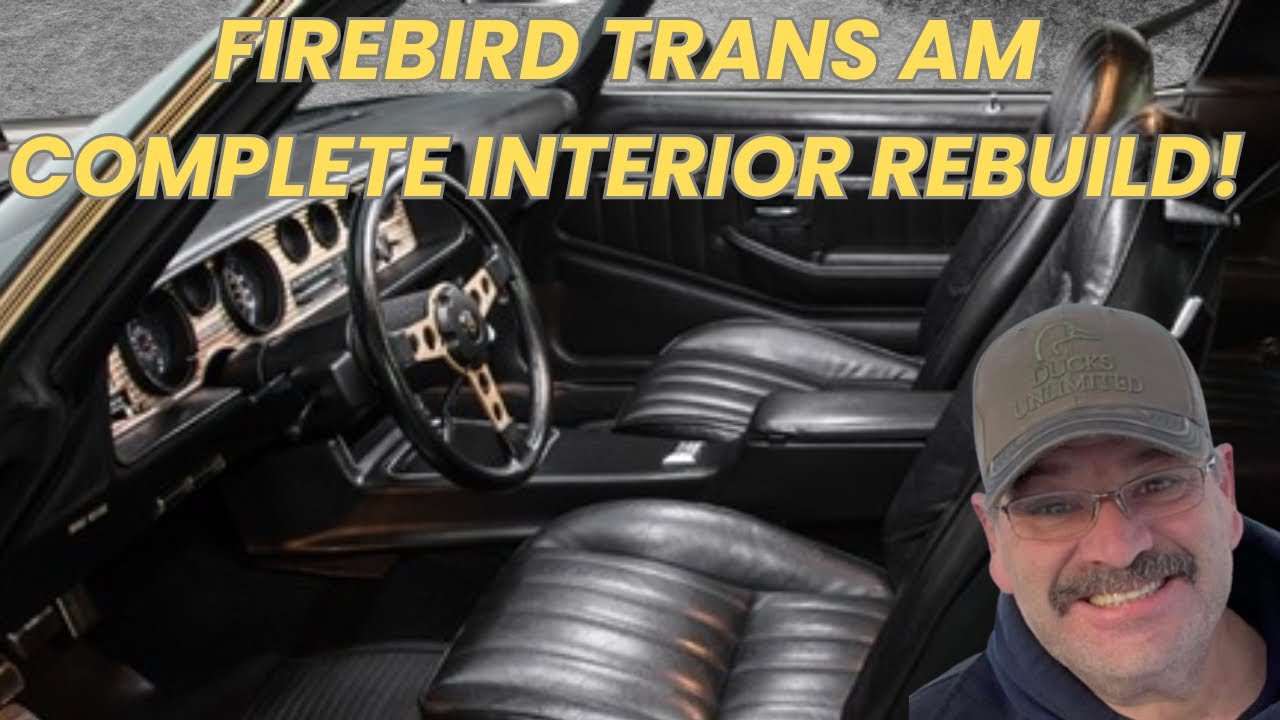 Second Gen Firebird entire interior rebuild!  New Dashpad!  Interior Due job!  Carpet!  Upholstery!