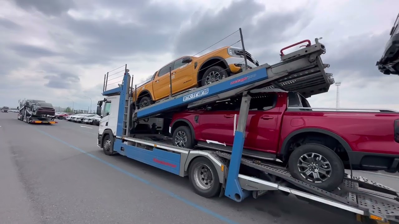 Автовоз - загрузка 5 Форд рейнджер!