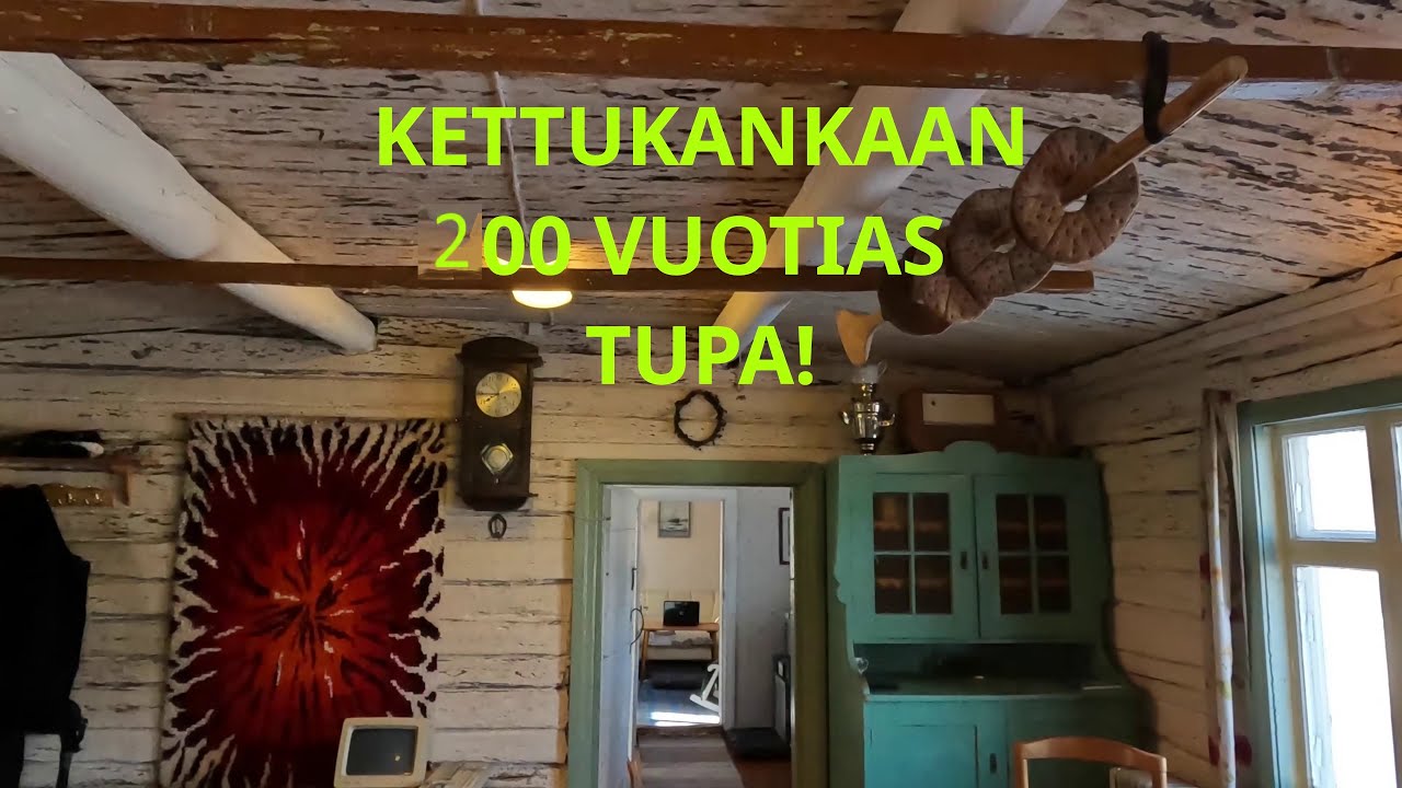 L&auml;hes alkuper&auml;inen 200 vuotta vanha talo