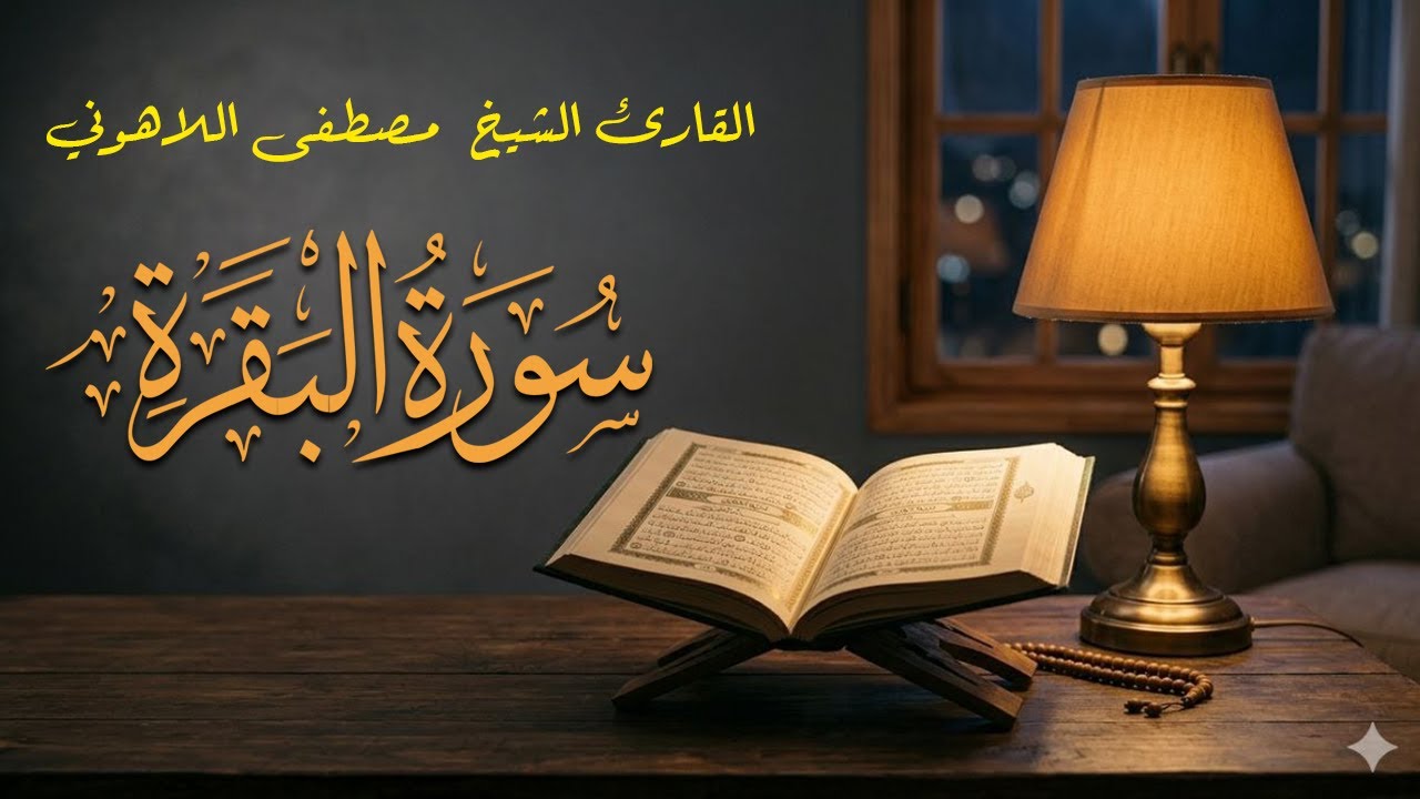 سورة البقرة بجودة عالية أنت تحتاج لسماعها بعد ان خرجت الشياطين من اصفادها الشيخ مصطفى اللاهوني