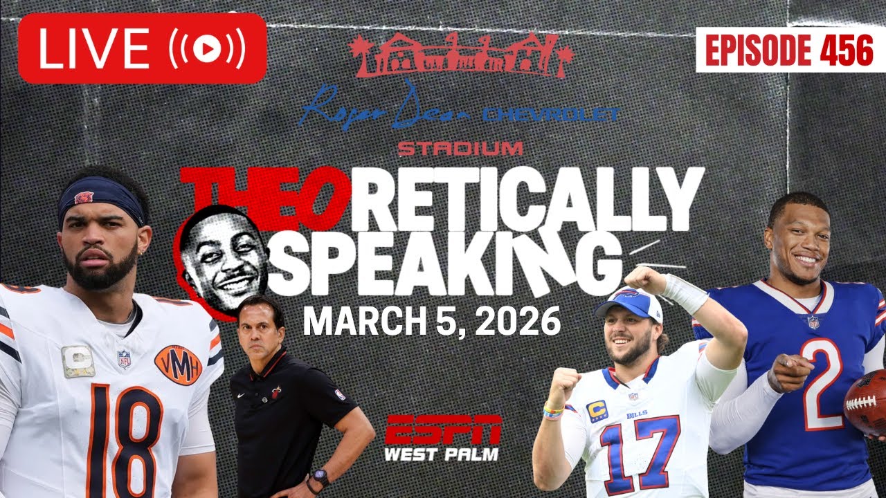BREAKING: DJ MOORE TRADED TO BILLS | Theoretically Speaking Ep. 456 | 3-5-26