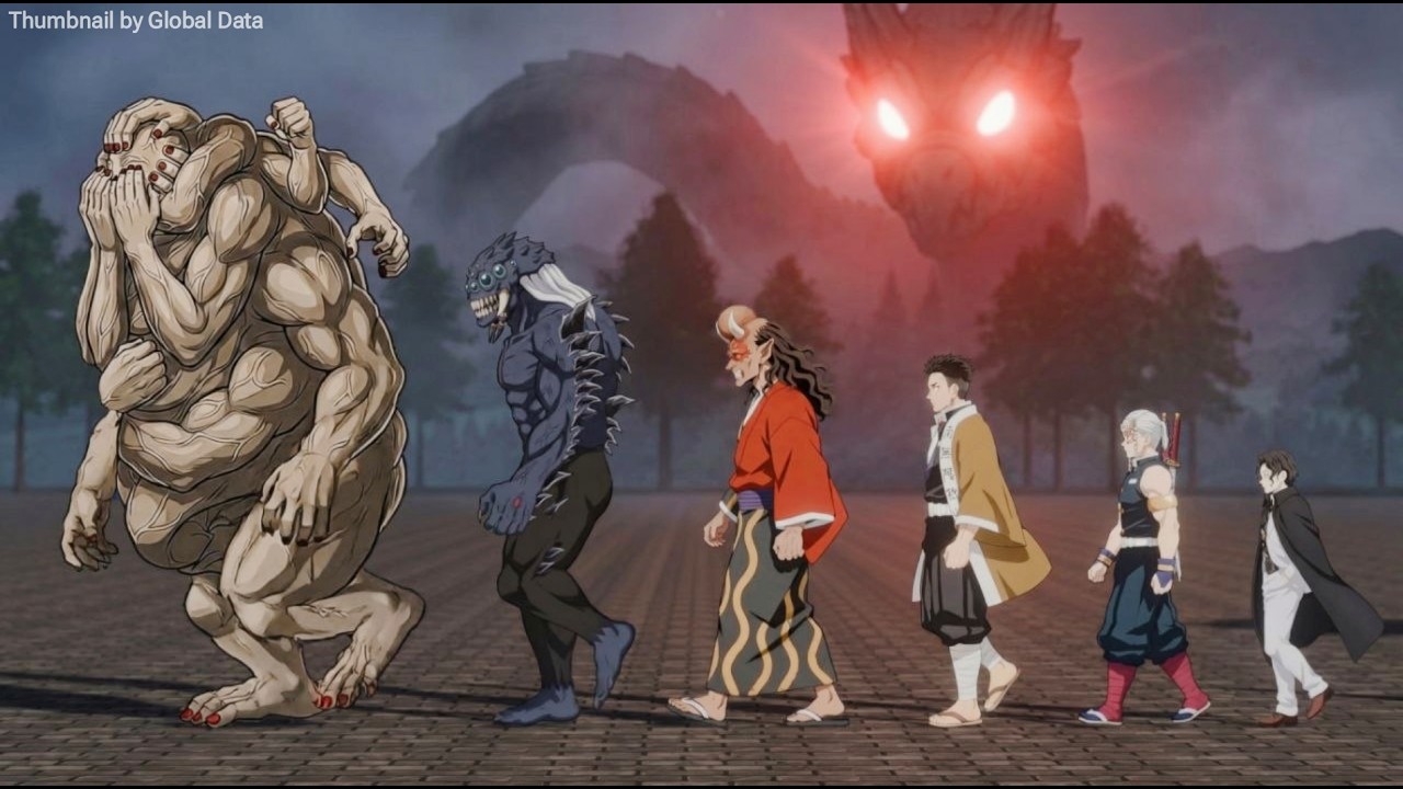 Demon Slayer All Characters Size Comparison (Full Version)