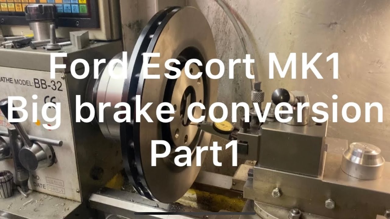 MK1 Escort big brake conversion.
