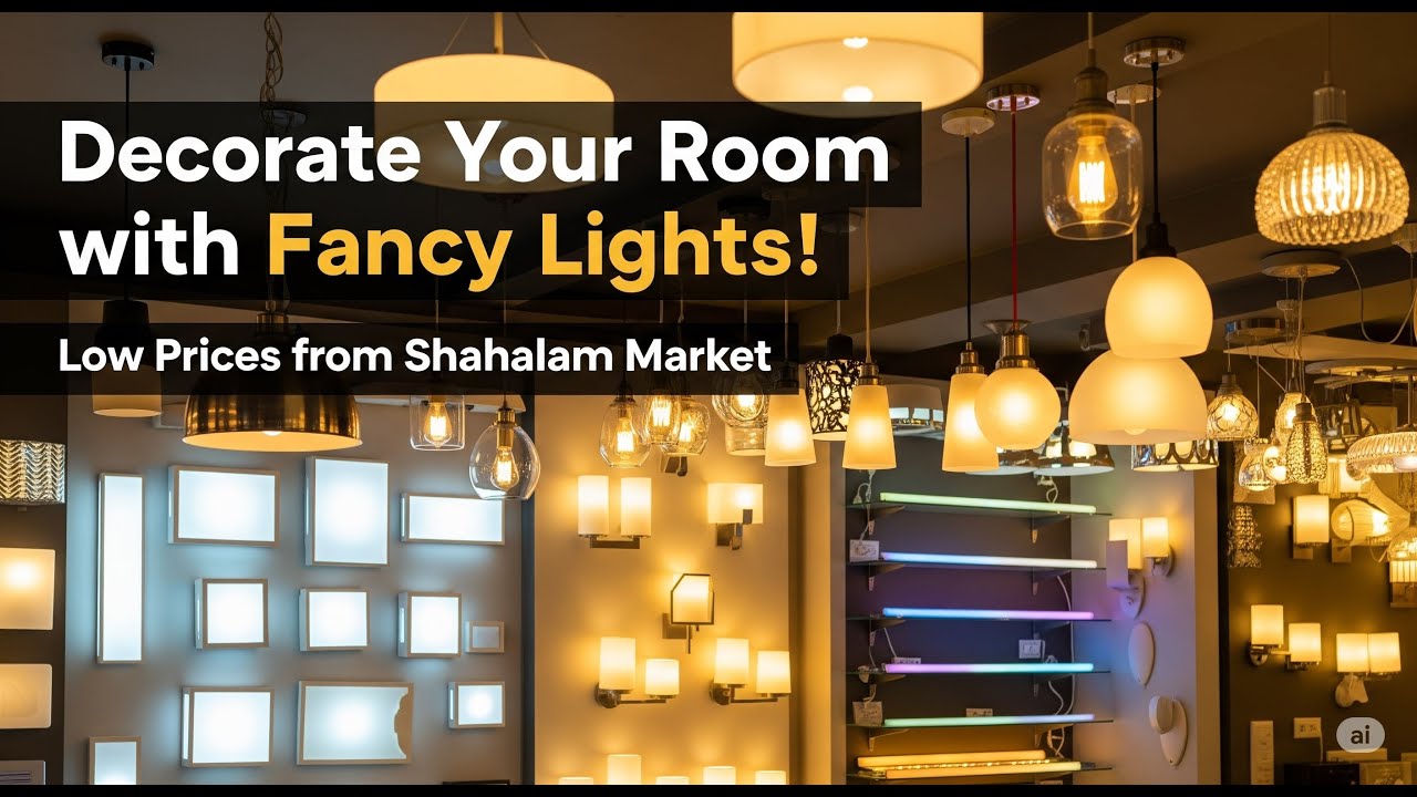 Shahalam Market: The Budget Lighting Upgrade You NEED