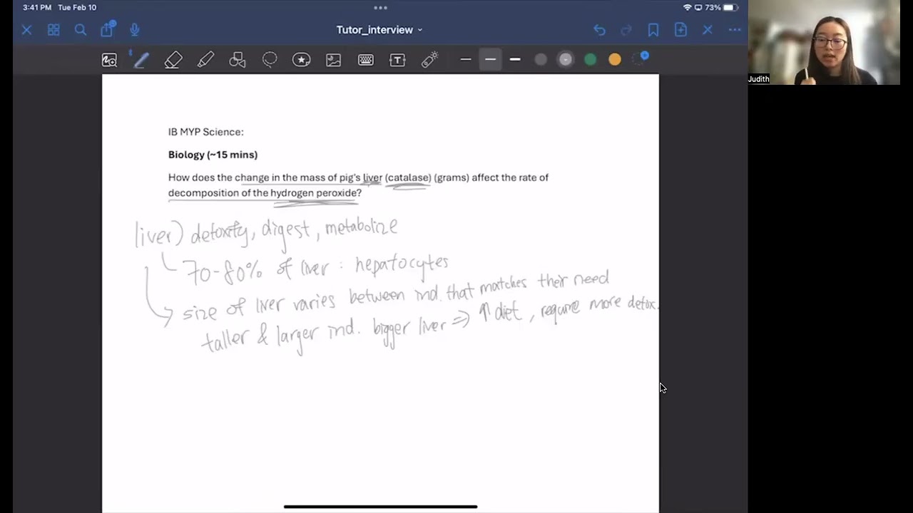 Demo IB MYP Biology
