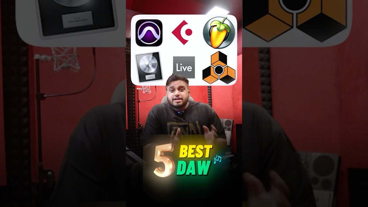 5 Best Daw For Music Production 🔥 #flstudiowithkurfaat #vocalmixing #flstudiowithkurfaat