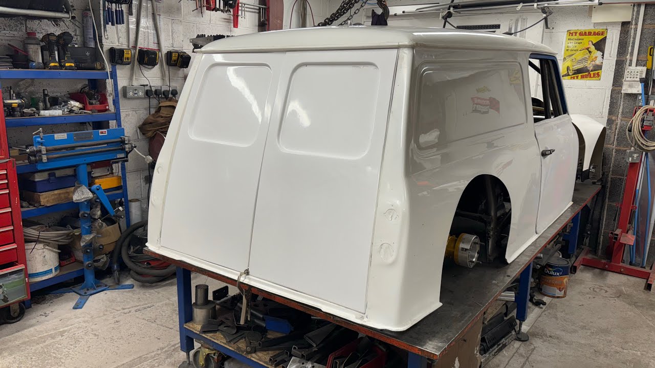 Radical van back on the chassis table for some back door action