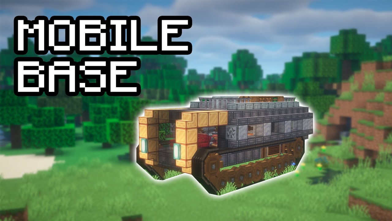 Minecraft Create SURVIVAL Mobile Base