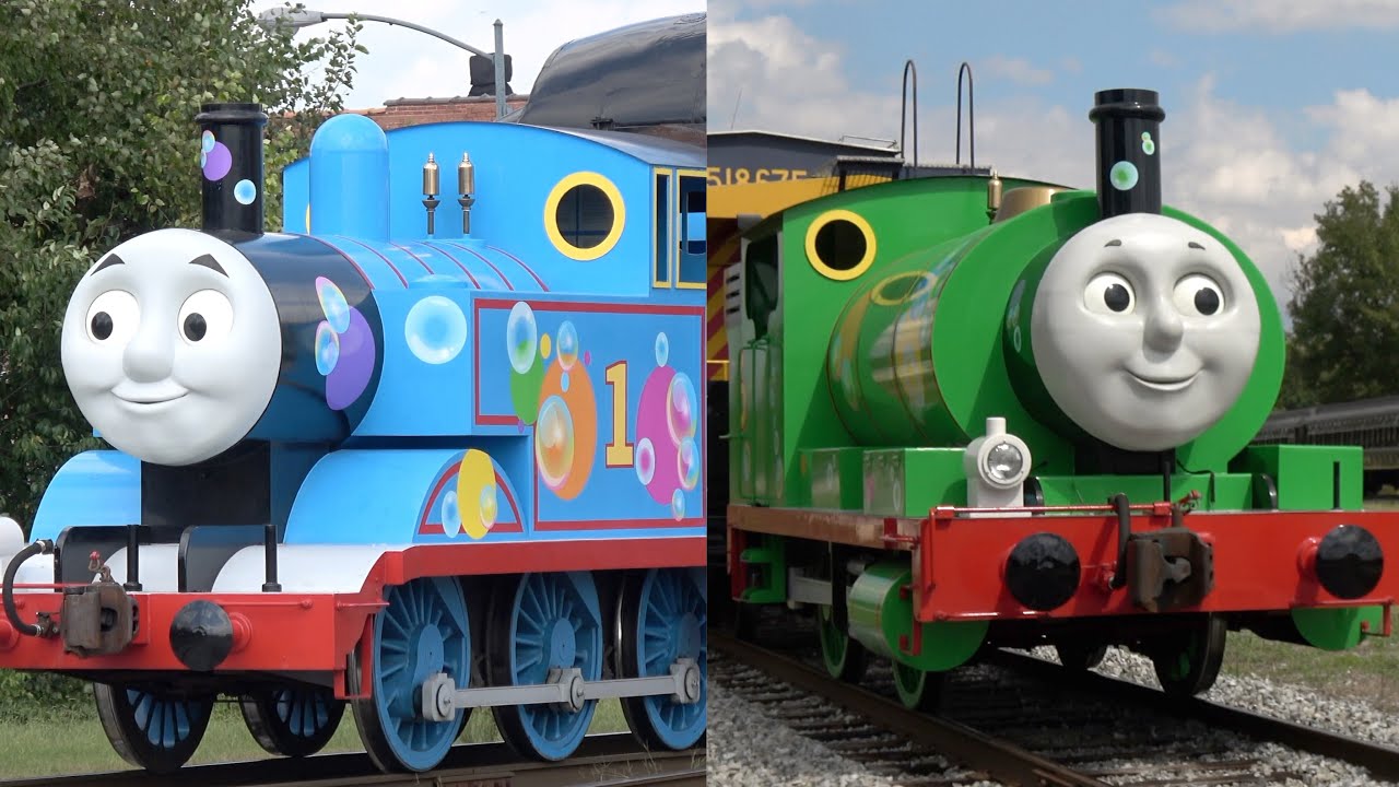 Day Out With Thomas And Percy! N.C. Transportation Museum.