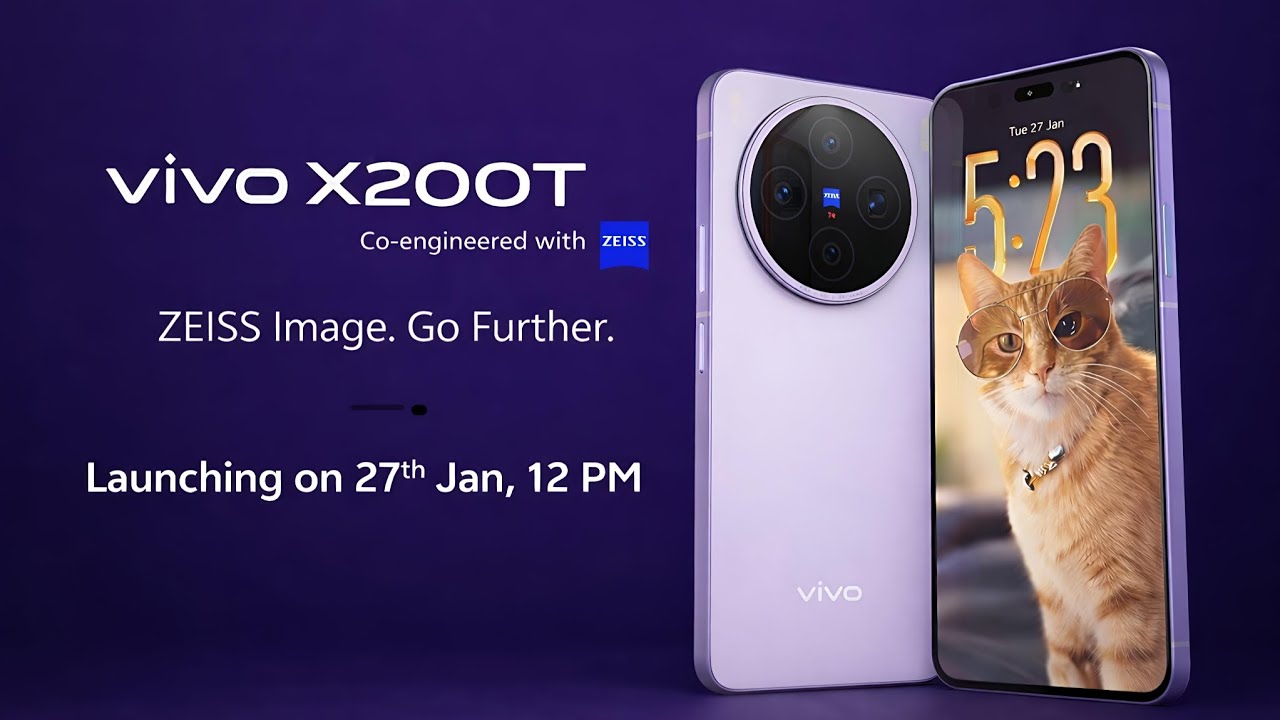 Vivo X200T Full Review Launch 27 Jan 12PM | Dimensity 9400+ | ZEISS Camera Phone 2026