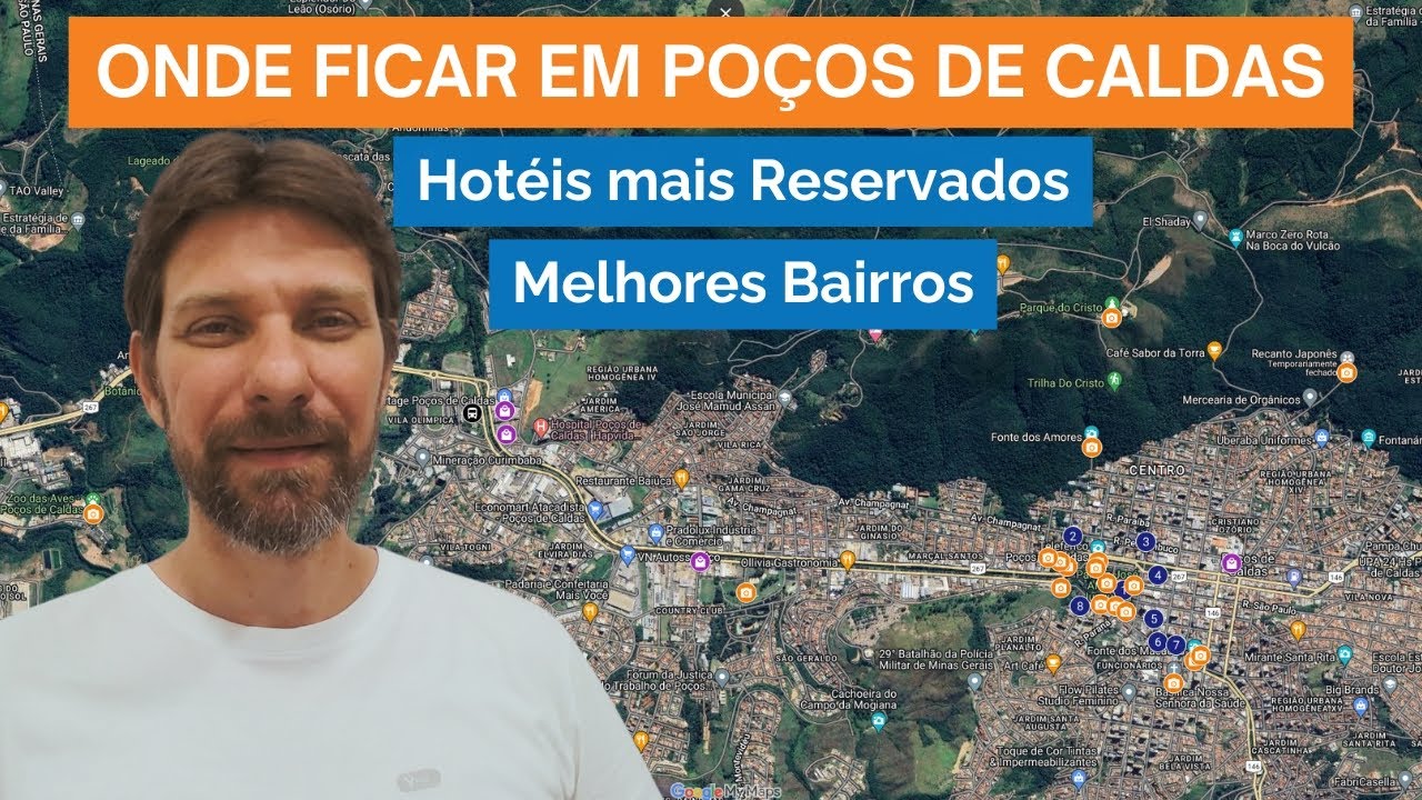 ONDE FICAR em POÇOS DE CALDAS - Melhores HOTÉIS E RESORTS