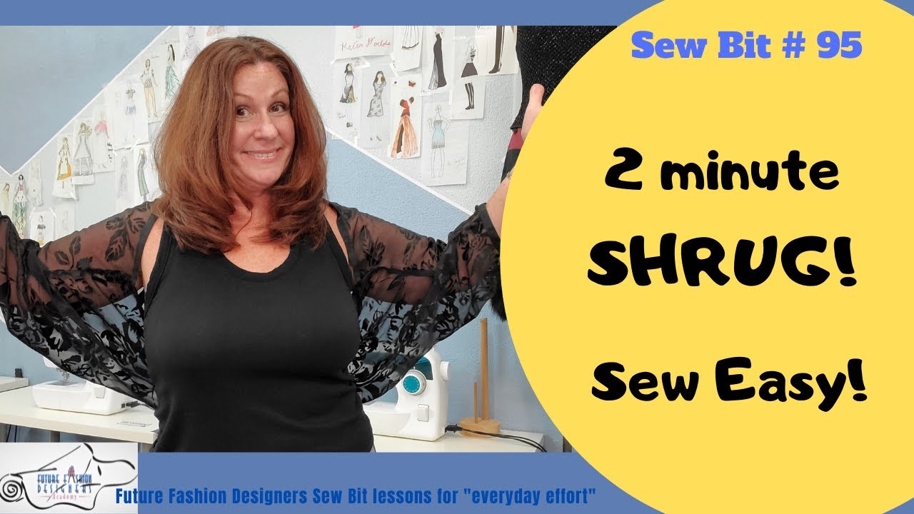 Sew a quick Shrug!  sew easy!
