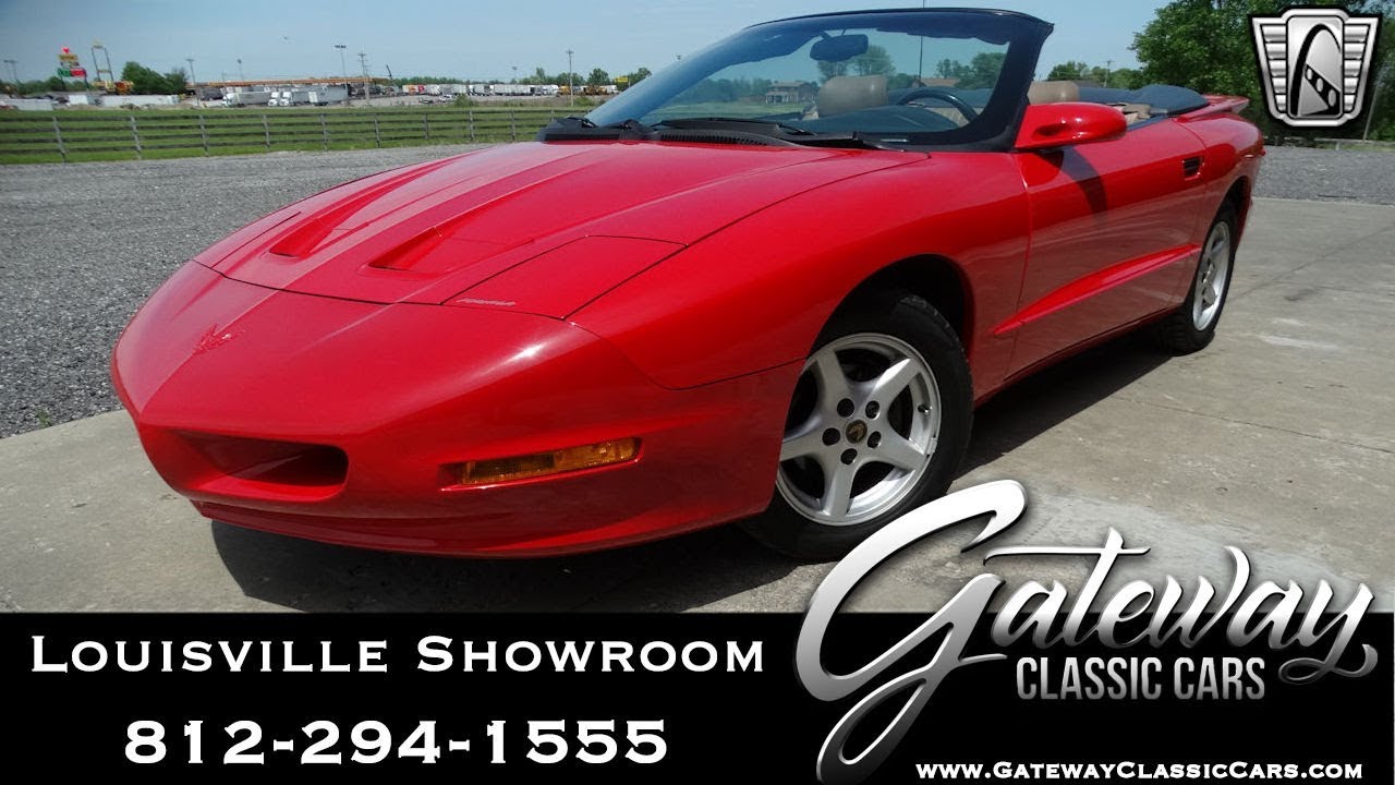 1995 Pontiac Firebird Formula Convertible, Gateway Classic Cars Louisville 2116 LOU