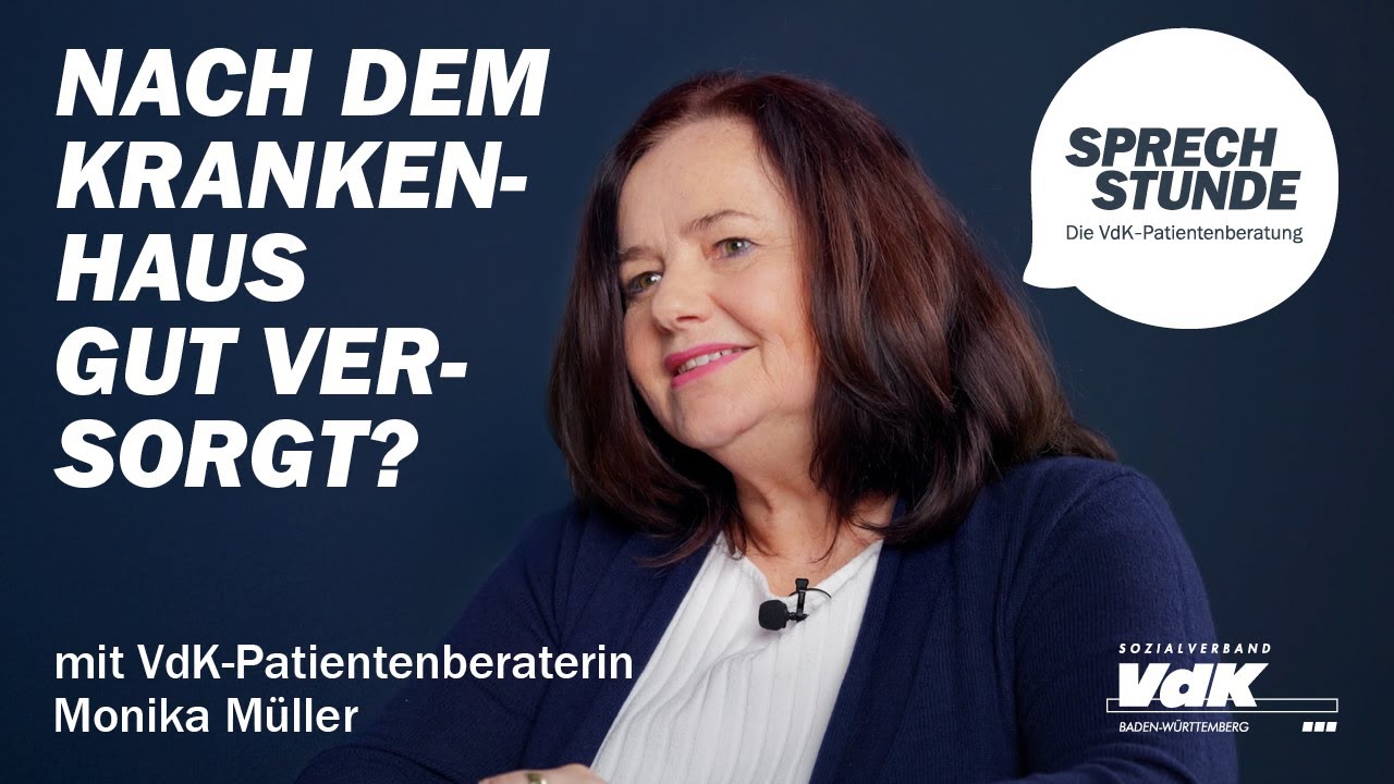 Entlassmanagement verstehen: L&uuml;ckenlose Versorgung nach dem Krankenhaus | VdK-Sprechstunde