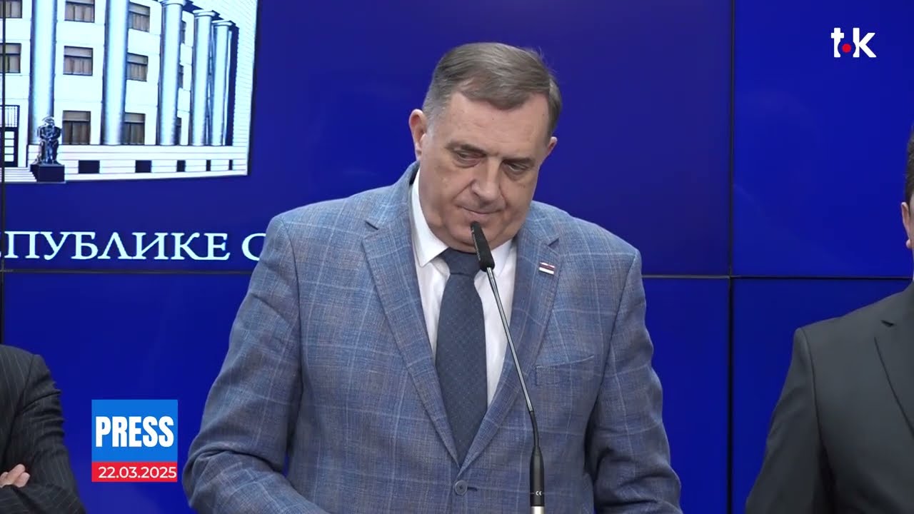Dodik razočaran Čovićem, od ekstremne desnice traži podršku u Evropskom parlamentu II TOK TV II 2025
