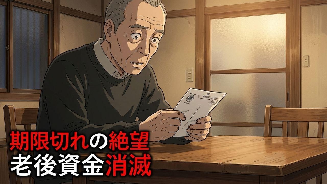知らないと地獄。64歳、一通の封筒で老後が消えた静かな失敗