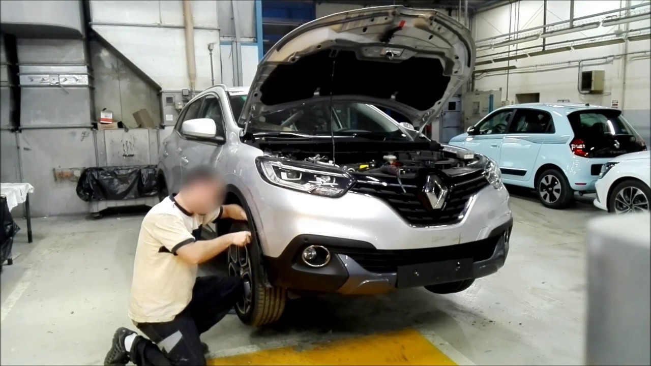 Tuto démontage pare-choc Av Renault Kadjar/Disassembly front bumper Renault Kadjar