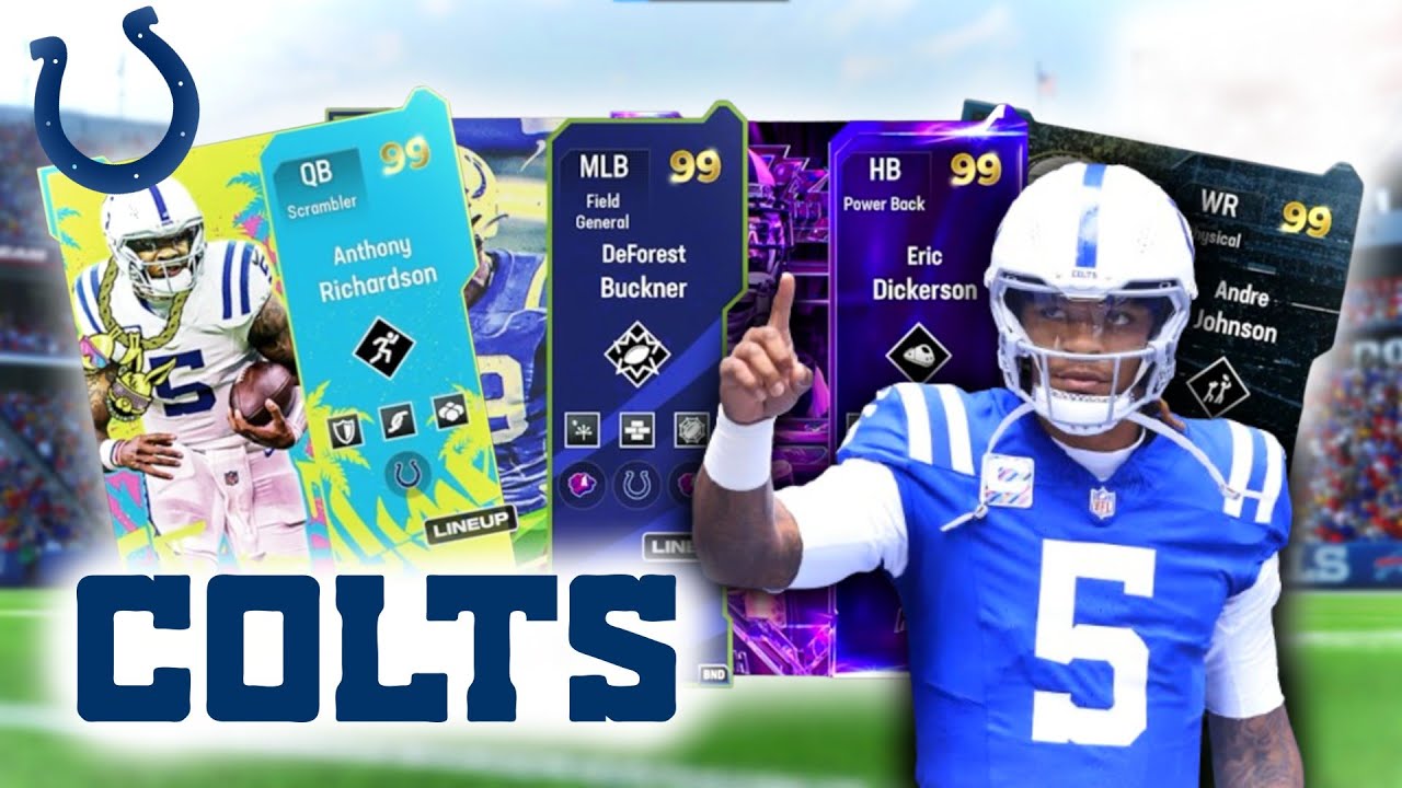 THE BEST* Indianapolis Colts Theme Team In Madden 25!