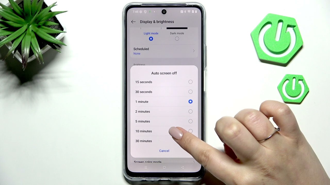 REALME C71 &ndash; How to Change Screen Timeout