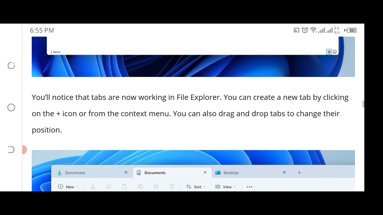 How to Enable tabs in File Explorer | Microsoft Update | Learn with Ajmal