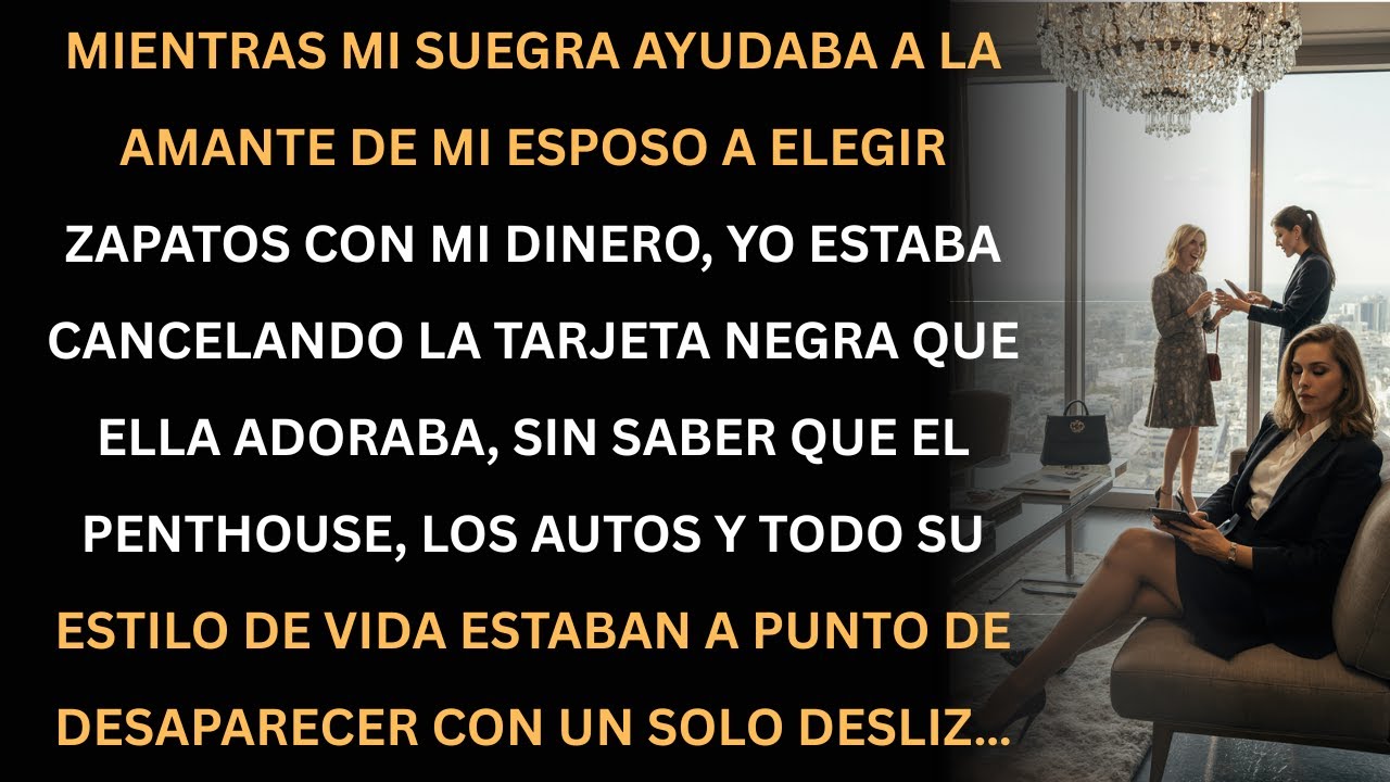 Mientras mi suegra gastaba, yo borraba todo su lujo con un solo clic.