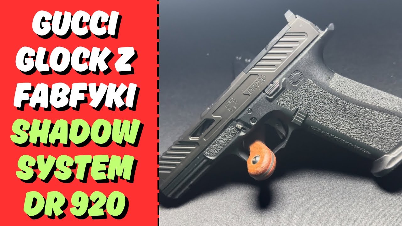 Fabryczny Gucci Glock   Shadow Systems DR920 Elite Test Recenzja