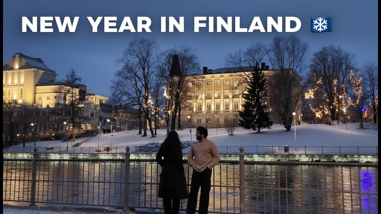 How tampere looks on New Year 