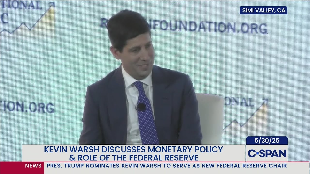 Fed Chair Nominee Kevin Warsh at 2025 Reagan Economic Forum