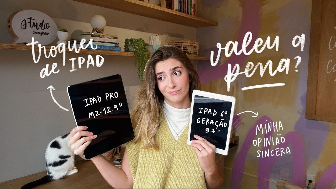 VALE A PENA TROCAR O IPAD? | IPAD PRO M2 | PROCREATE | JHENNY KELLER