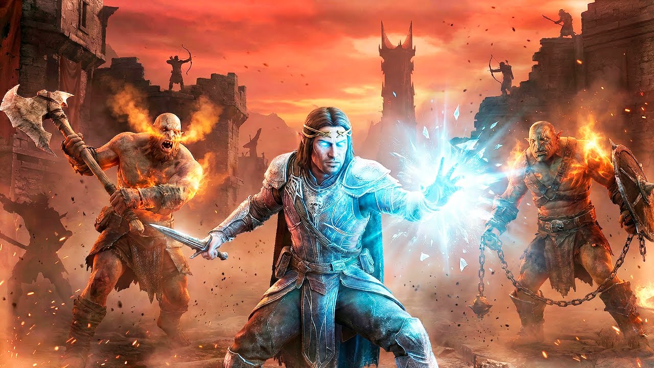 Охота на редких и уникальных монстров ночью: лучшие орки Мордора | Shadow of War