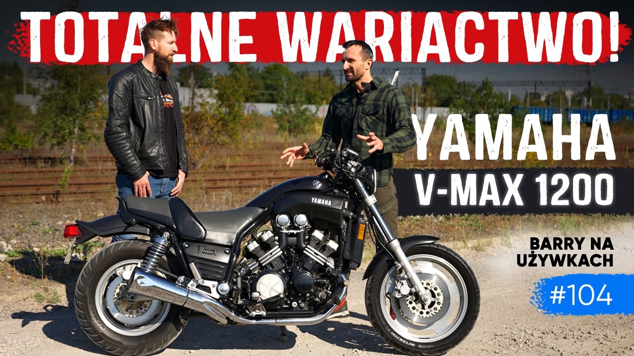 Yamaha V-Max 1200 (1991) Brutalna moc! | Barry na używkach #104