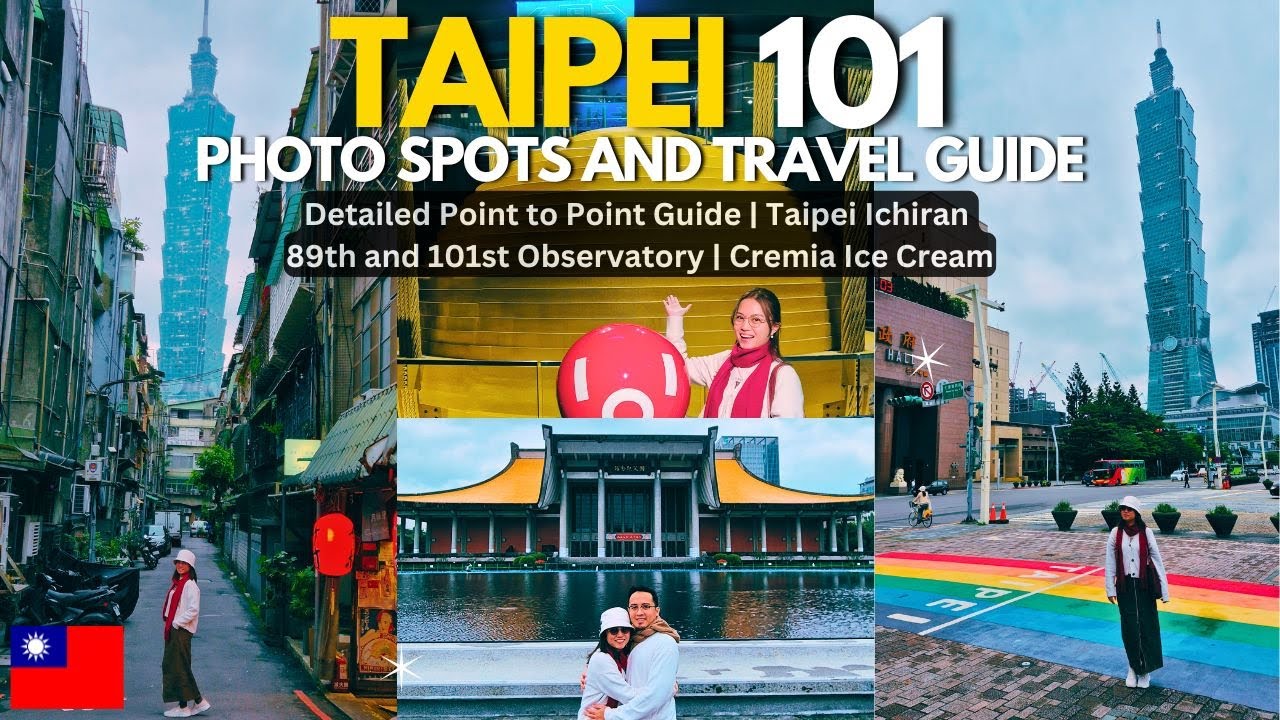🇹🇼 TAIPEI, TAIWAN VLOG: Taipei 101, Instagrammable Photo Spots, Ichiran Taipei Main, Cremia