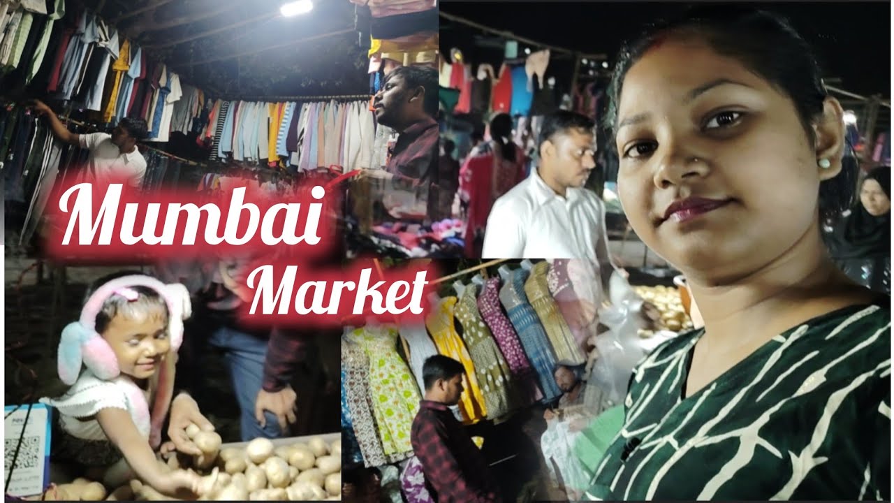 আজ তোমাদের Mumbai Market দেখাবো ✅//Mumbai vlog in Bengali//#mumbaivlog 