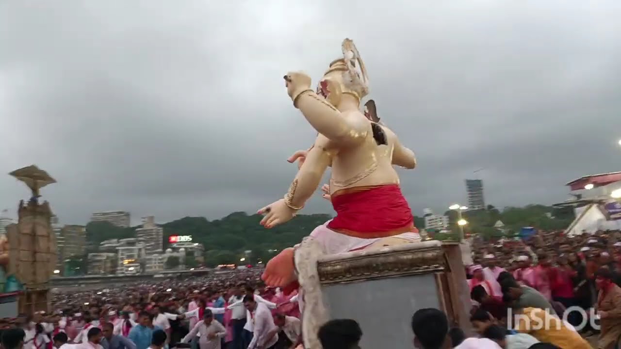 Girgaon chowpatty ganpati visarjan 2k25 ❤️🙏💯
