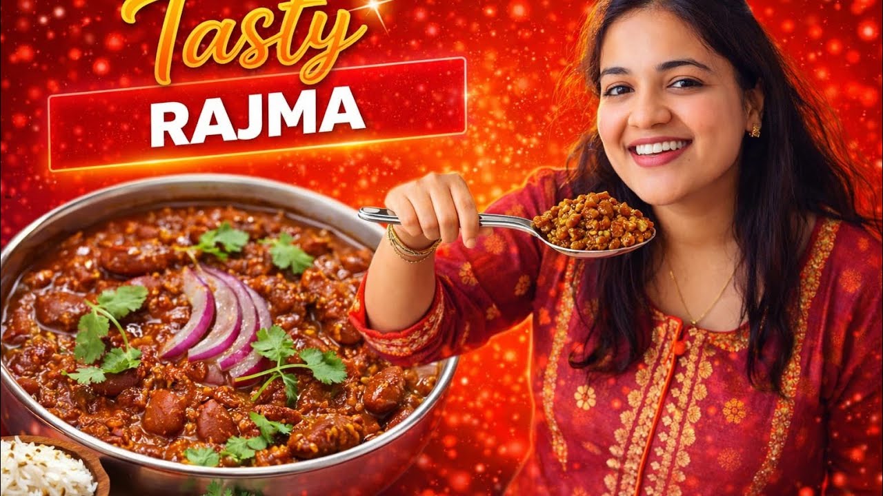 “Dhaba Style Rajma Curry 🤤 | Better Than Restaurant!” 