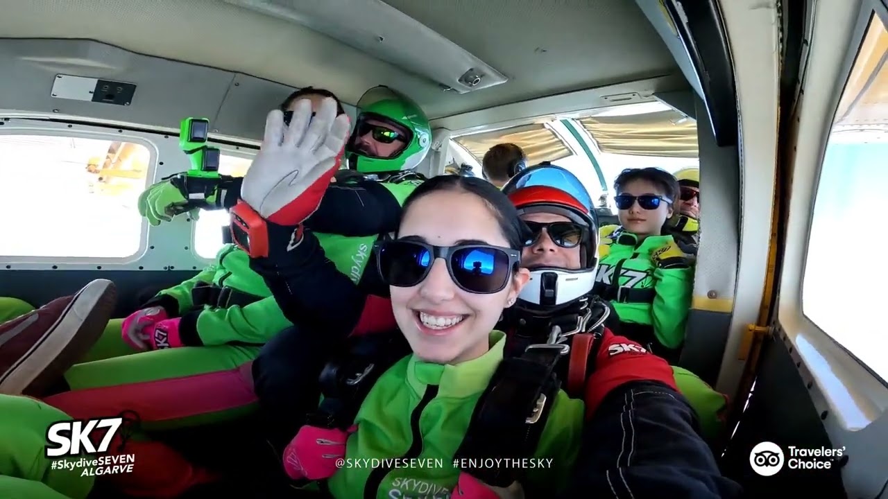 Tandem Skydive Salto de Paraquedas Algarve Mara