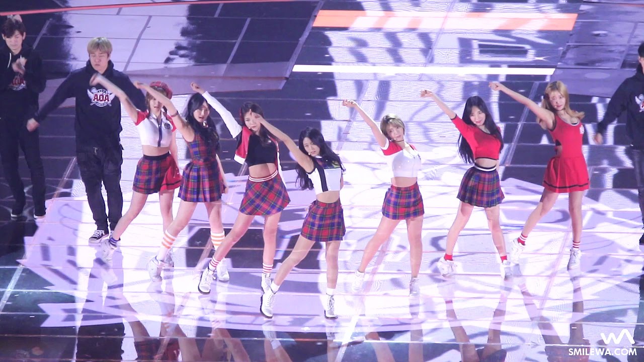 151230 AOA - 심쿵해 (Heart Attack) @KBS 가요대축제 직캠/Fancam by -wA-