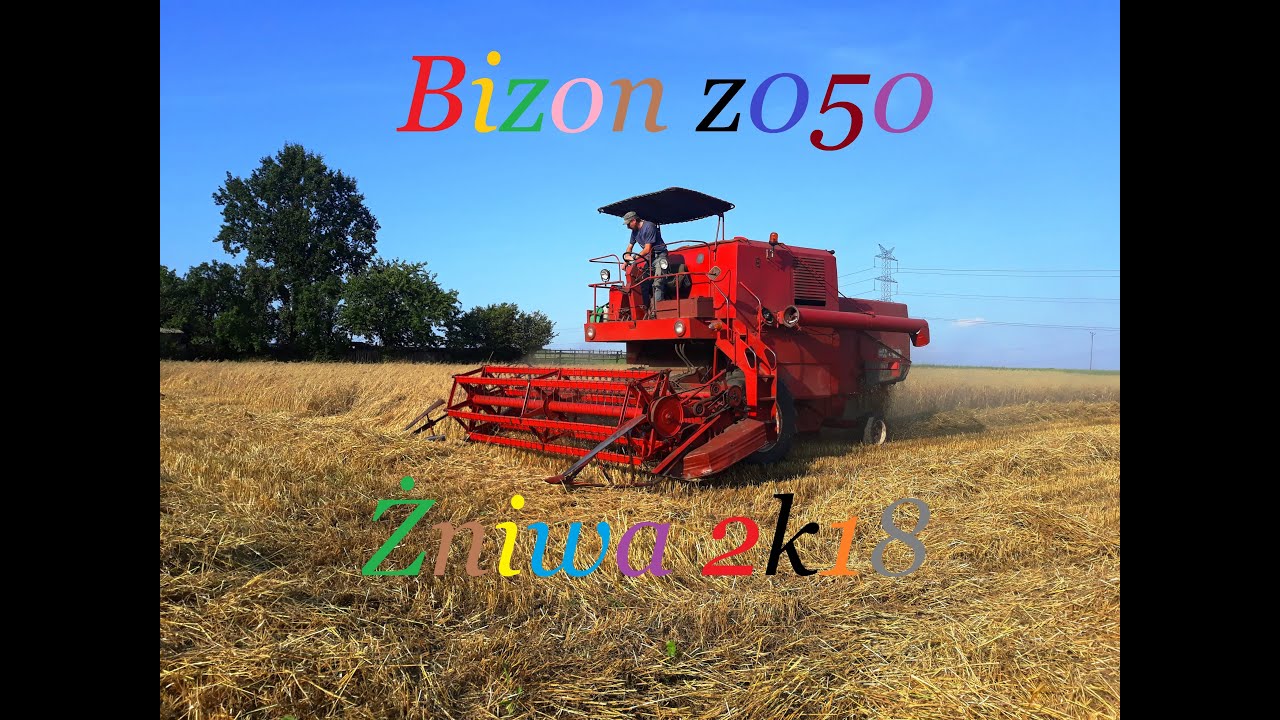 Bizon z050 w akcji! Żniwa 2018