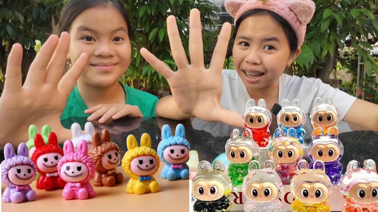 Dương cookie Xé Túi Mù Labubu, Pokemon, Hello kitty, Ly Kỳ, Hấp Dẫn vs Lộc TiVi
