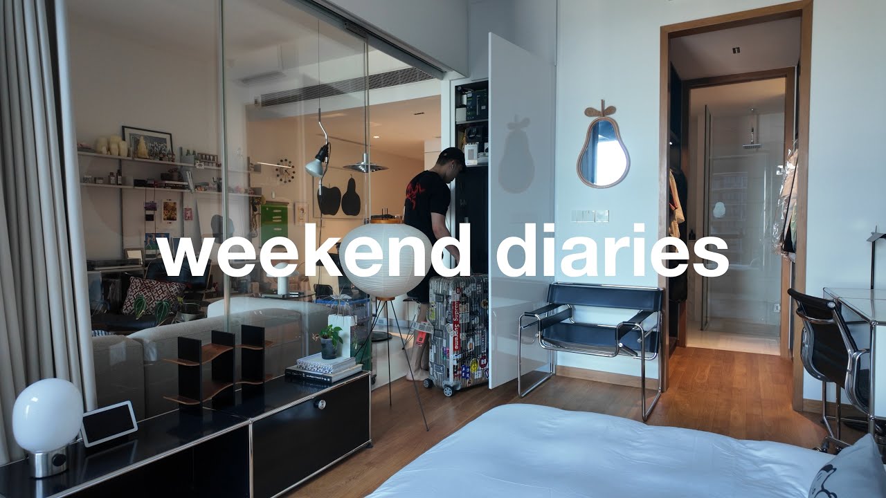 home reset after a long trip | weekend diaries