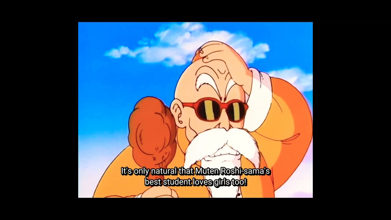 Master Roshi drank water from the fountain of youth (confirmed)
