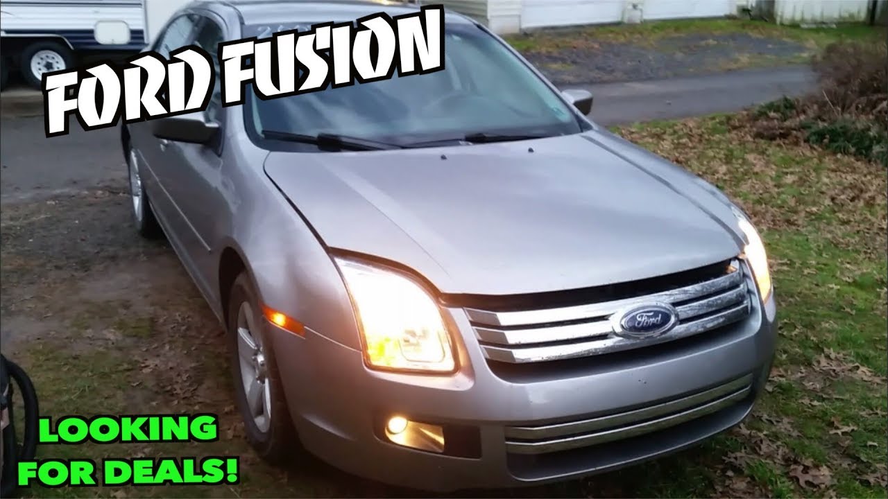 Ford Fusion 2008 года... Купил дёшево!~~...Давай починим. Симпатичная машинка...