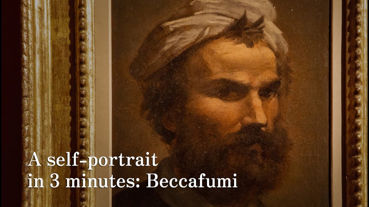 Domenico Beccafumi's self-portrait in the Uffizi Gallery Collection