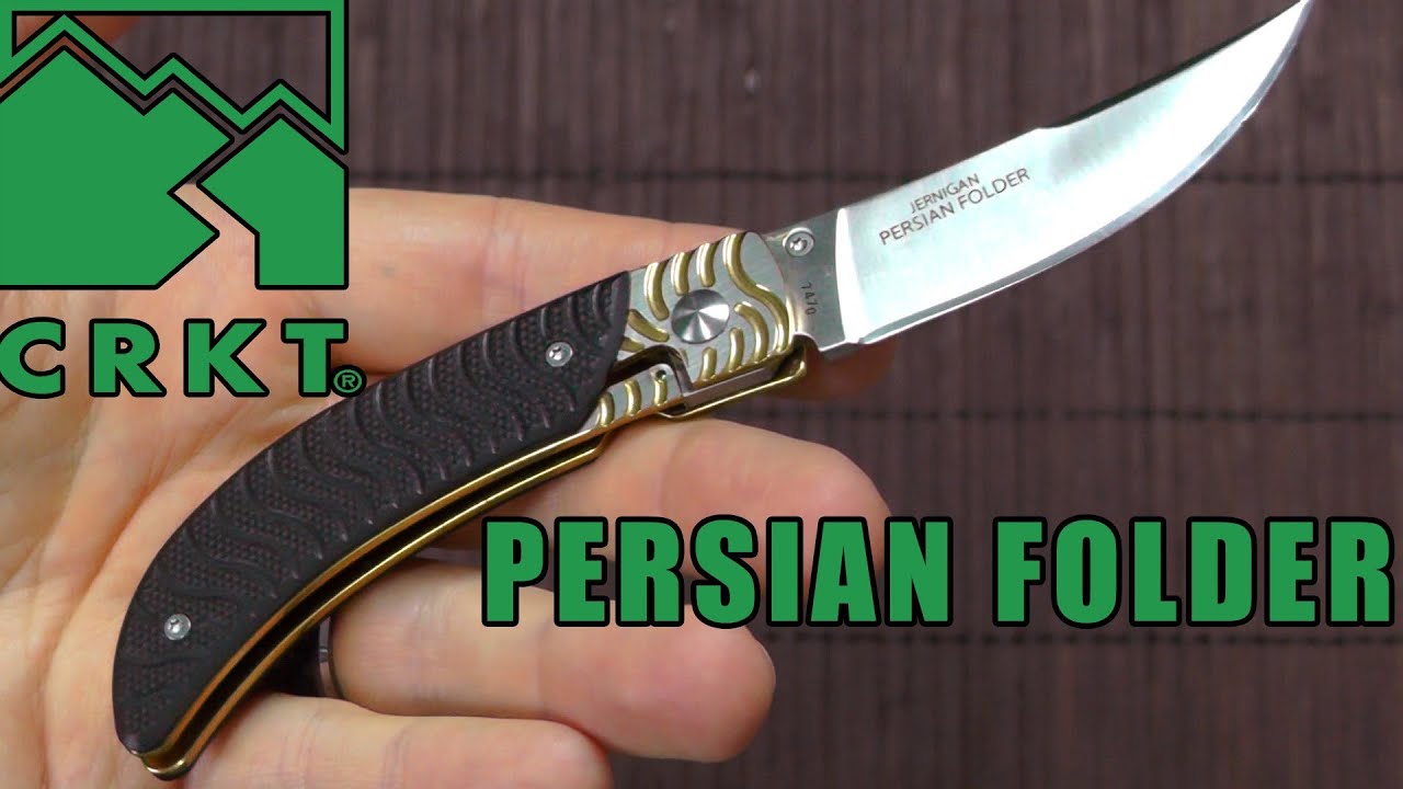 CRKT Persian Folder - Beautiful gentleman's knife