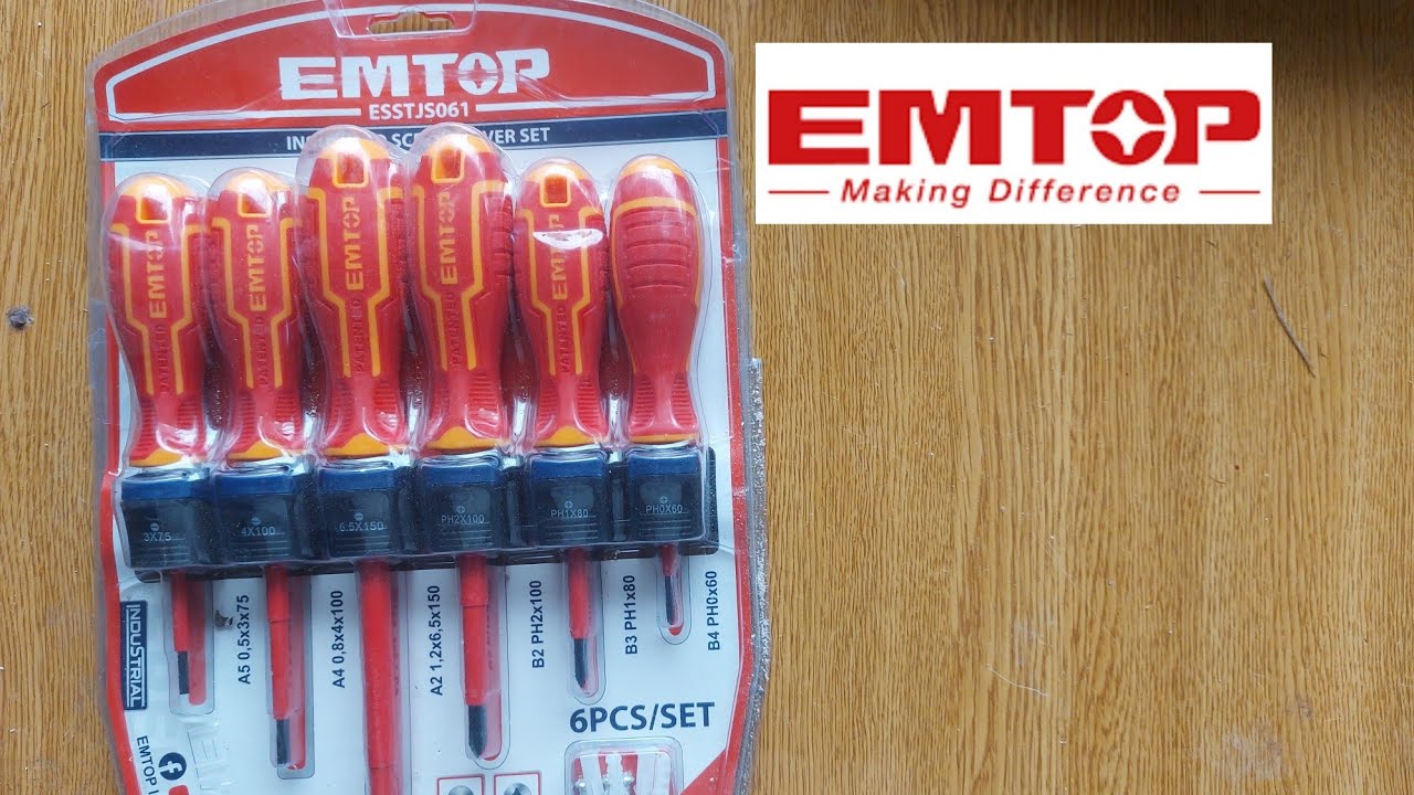 destornilladores aislados emtop