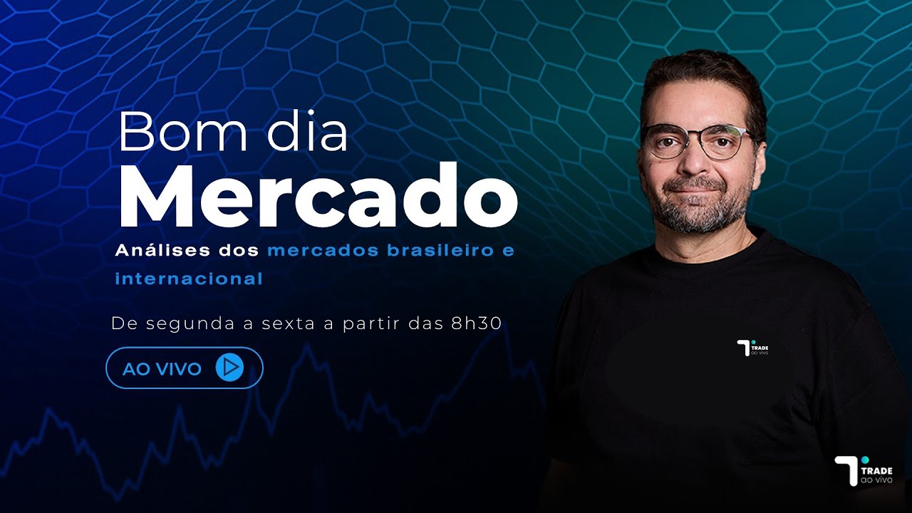 🔴BOM DIA MERCADO | Análise ao Vivo | 04/03/2026 | Bolsa, Dólar, Ações e Índices🕘das 08h30 às 09h45